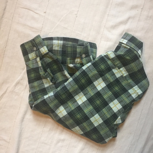Golden Vintage Women's Flannel w/. Side Cut Detail - Picture 6 of 7